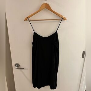 ARKET black silk slipdress